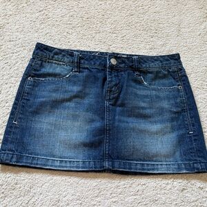 American Eagle Denim Mini Skirt